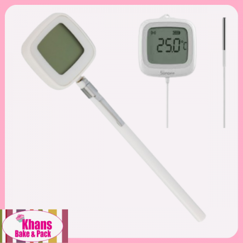 THERMOMETER WHITE SQUARE FACE THERMOMETER WHITE SQUARE FACE